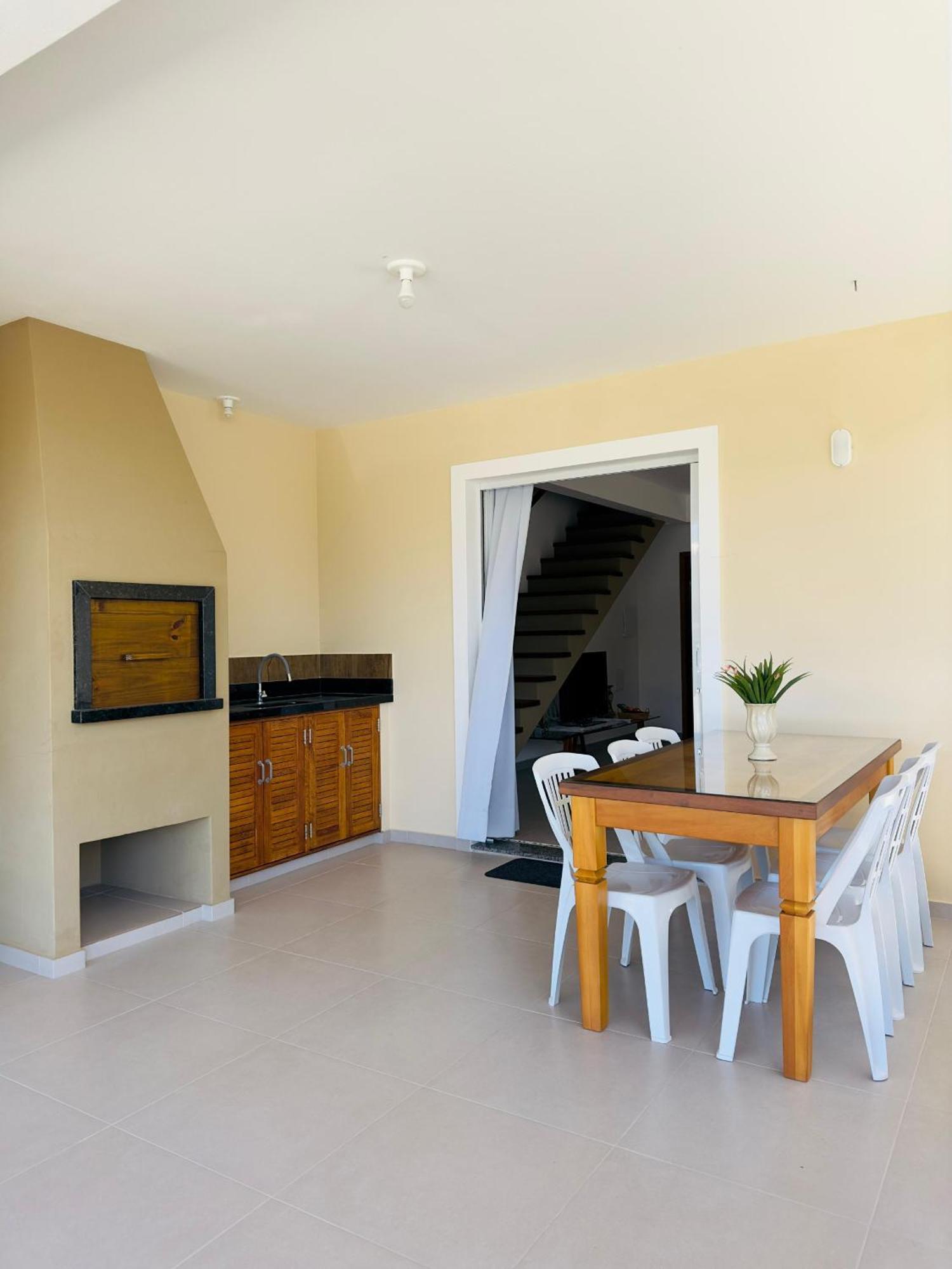 Casa Na Praia Em Sc Com Wi-Fi E Churrasqueira Pinheira Extérieur photo