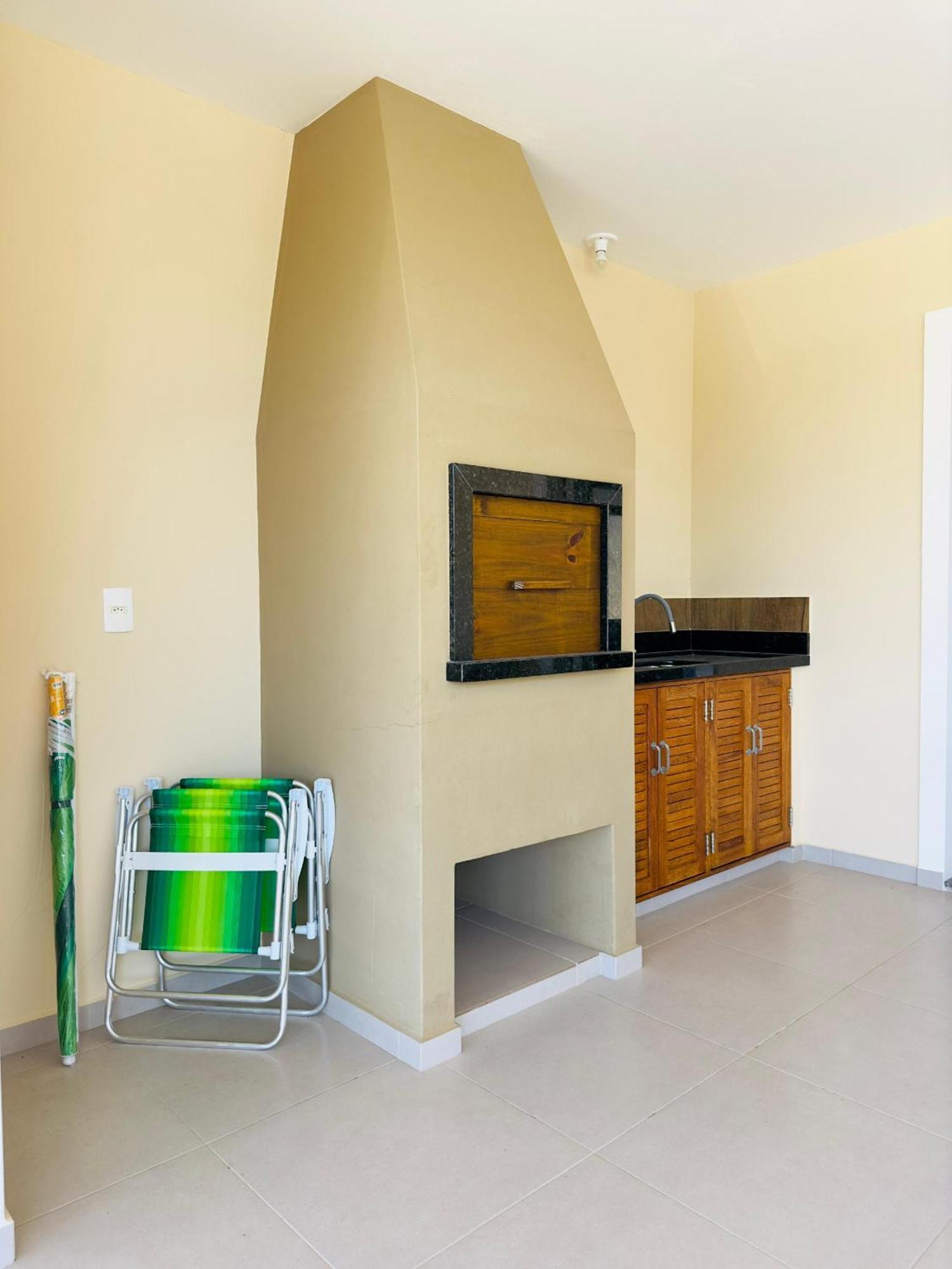 Casa Na Praia Em Sc Com Wi-Fi E Churrasqueira Pinheira Extérieur photo