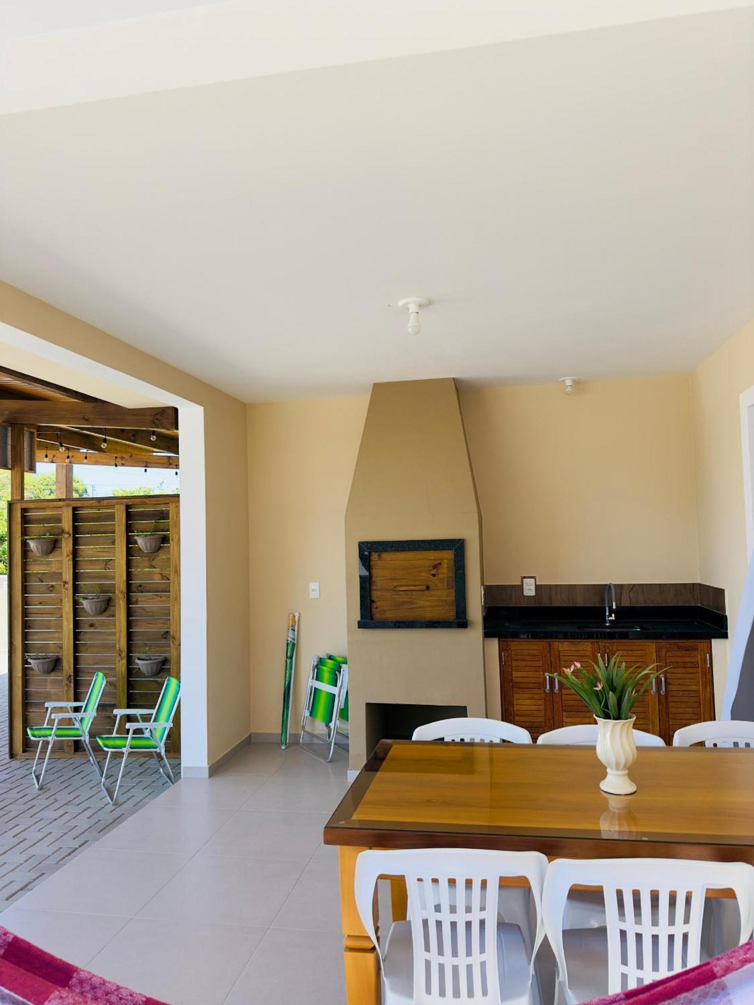 Casa Na Praia Em Sc Com Wi-Fi E Churrasqueira Pinheira Extérieur photo